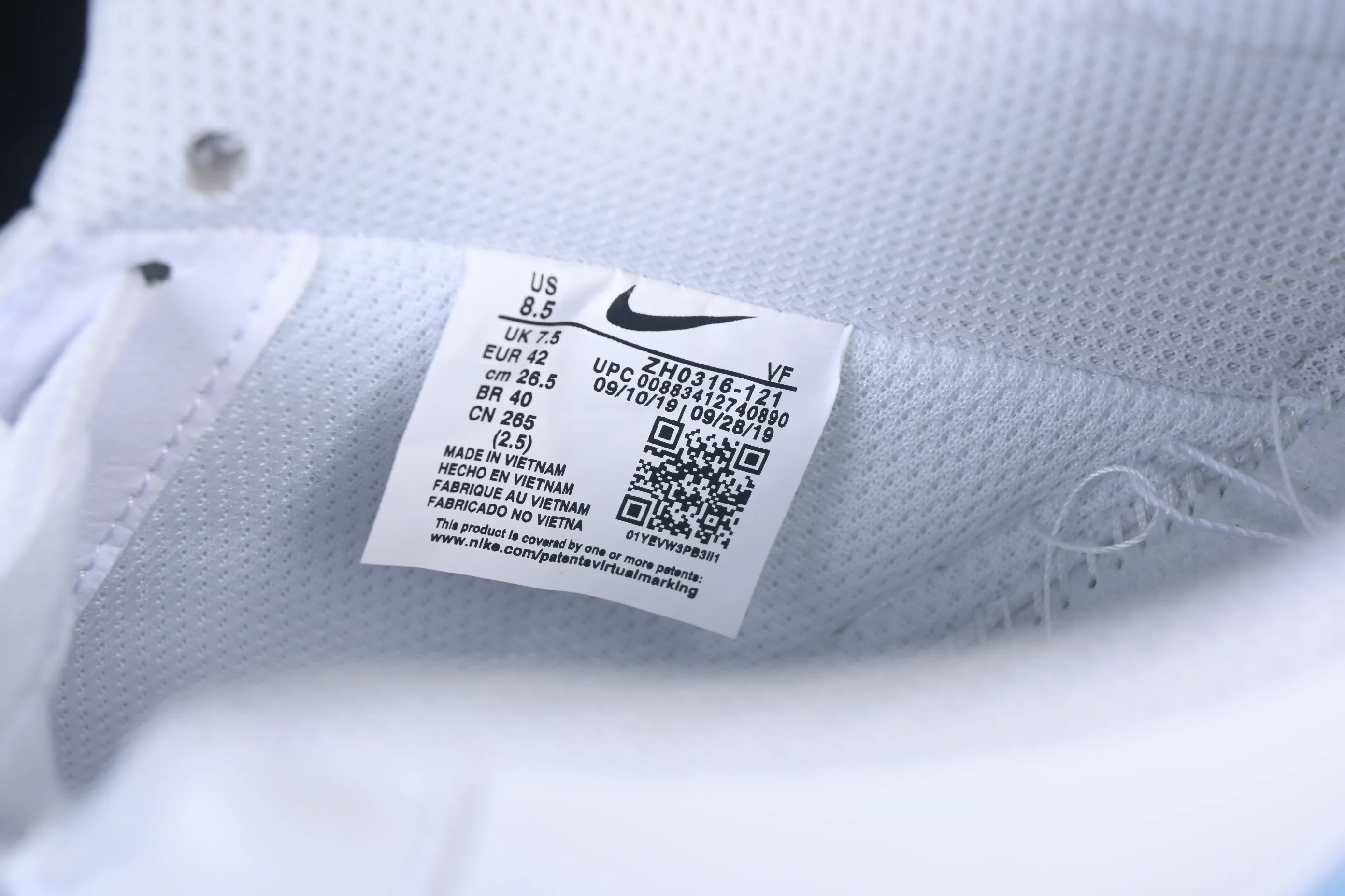 All categories Nk Air Force 1 Air Force series Nk Air Force 1 Low Air Force low-top Nike Air Force 1'07 Low white blue small hook Air Force 1 low-top casual sneakers ZH0316-121